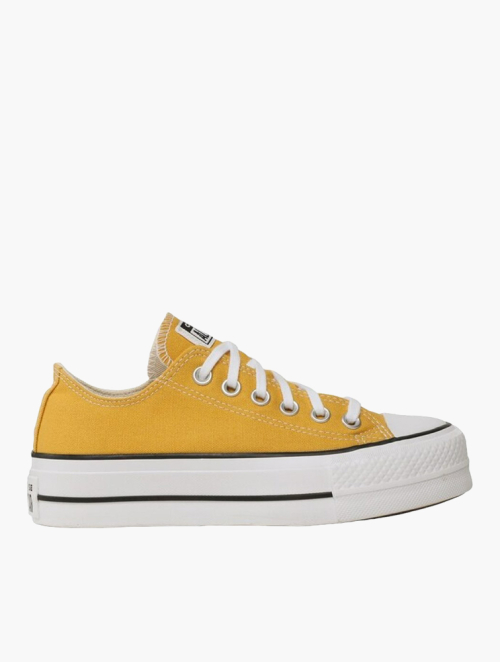 MyRunway Shop Converse Yellow Chuck Taylor All Star Lift Sneakers for